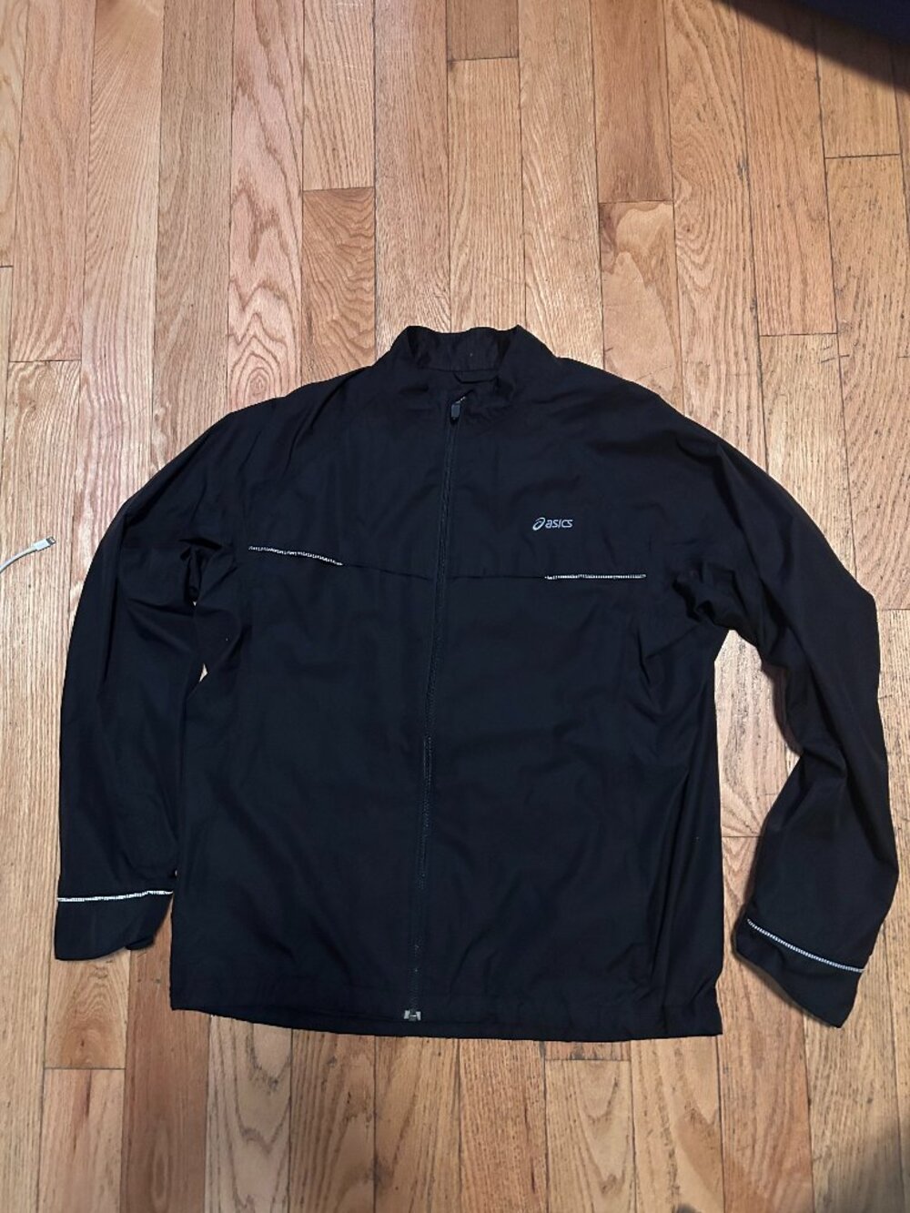 Asics running jacket size M